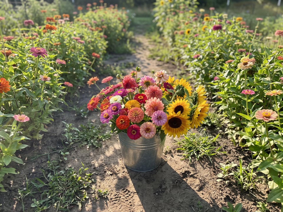 Cut flower garden: what to grow and when to cut it