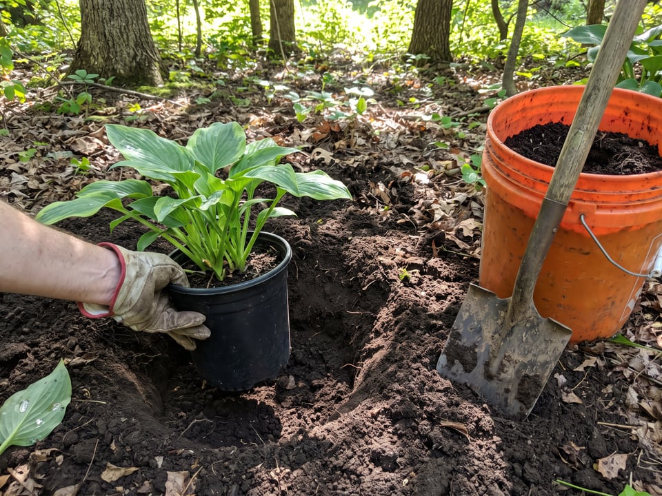 How to plant hostas: timing, spacing, dividing, cutting back
