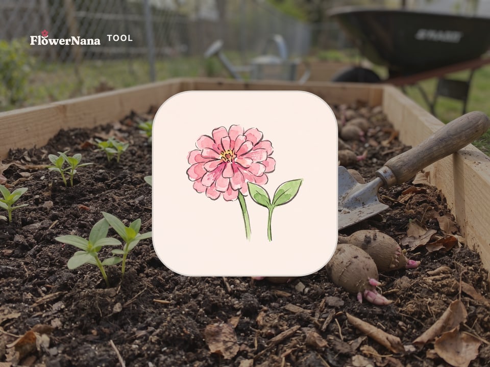Cover illustration for the When to plant zinnias, sunflowers and dahlias where you live tool